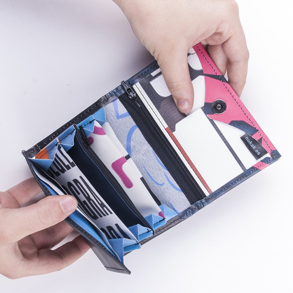 CARTERA PEPPER CÓMIC PUNTOS