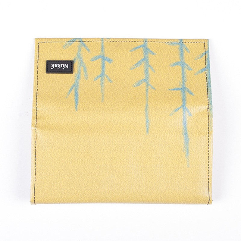 CARTERA MIEL CÍRCULOS