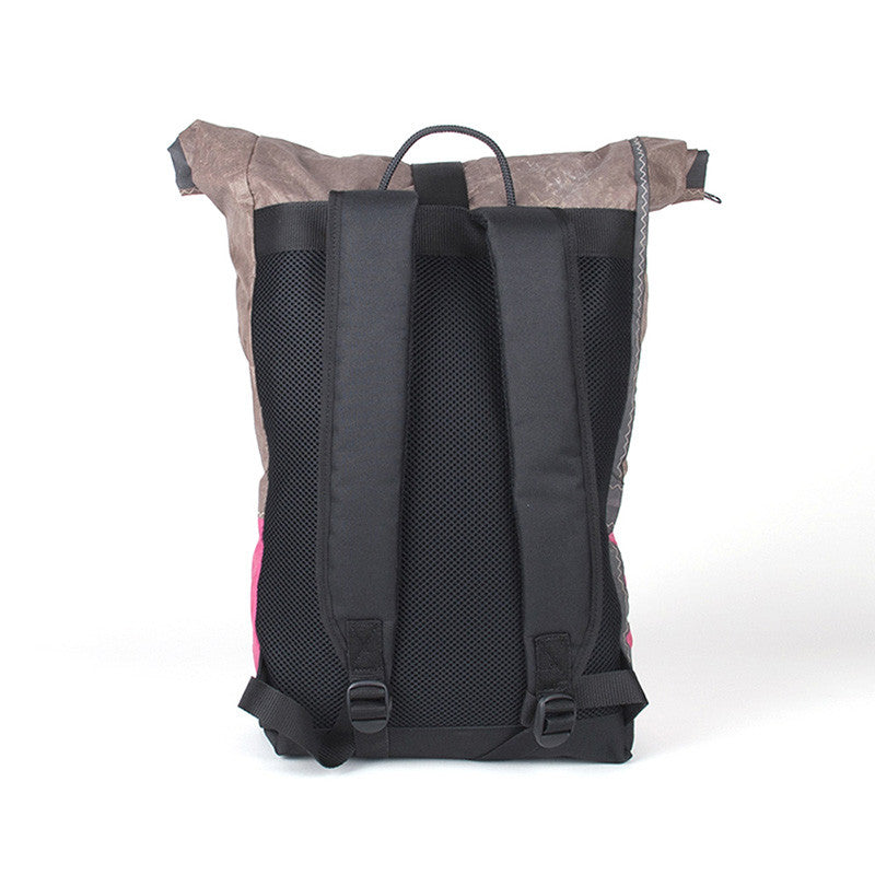 MOCHILA CALIMA GRANATE Y NEGRO