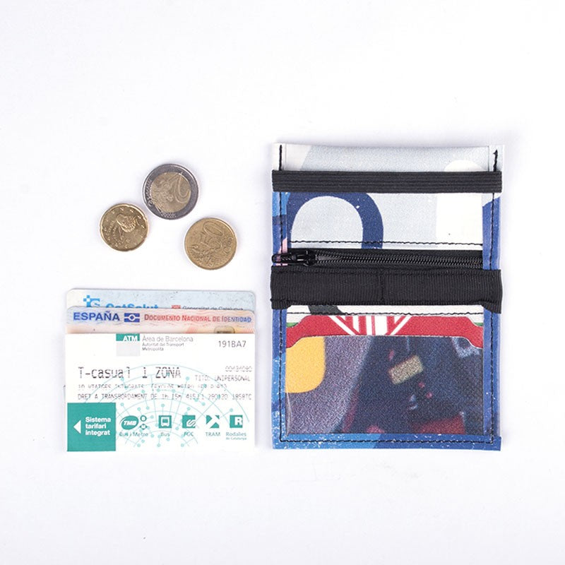 CARTERA MICRO AMARILLO Y ROSA